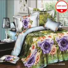 100% Polyester Microfiber Printed Fabric for Bed Sheet